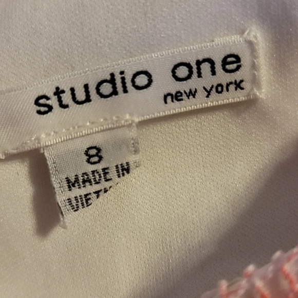 Studio 1 floral lace dress sleeveless. NWT - Picture 4 of 5